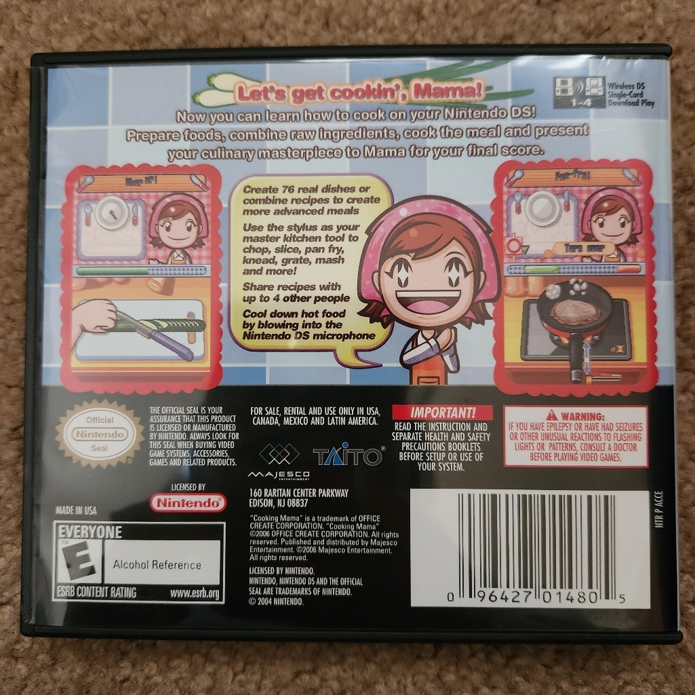 Nintendo DS Cooking Mama